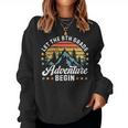 Let The 8Th Grade Adventure Begin Back To School Teachers Women Sweatshirt