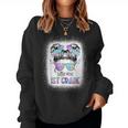 Little Miss 1St Grade First Day Of School First Grade Girls Women Sweatshirt