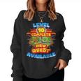 Livello 10 Completa Una Nuova Missione Disponibile Giocatore Women Sweatshirt