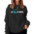 Lo Sodio A Todos Los Odio A Todos Cuello Sudadera Mujer
