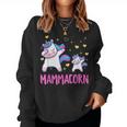 Mammacorn Mamme E Bambino Dabbing Divertente Unicorno Madre Women Sweatshirt