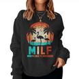 MILF Man I Love Flamingos Lustigerintage Flamingo Liebhaber Sweatshirt Frauen