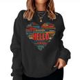 Multilingual Teacher Hello In Different Languages Women Sweatshirt