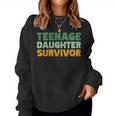 Nage Daughter Survivor Retro Sweatshirt Frauen