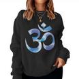 Om Ohm Aum Symbol Spiritual Yoga Mandala Namaste Sweatshirt Frauen