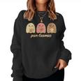 Pantasmas Ghost Cute Ghost Fall For Girls Women Sweatshirt