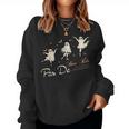 Pas De Boo-Rée Ghost Ballet Dancer Halloween Dance Teacher Women Sweatshirt