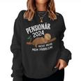 Pensionär 2024 Nicht Mehr Problem Sloth S Sweatshirt Frauen