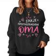 Proud Newborn Grandma Omi Gandma Grandma Sweatshirt Frauen