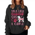 Regalo Di Cane Divertente Per Le Donne Amo I Cani Women Sweatshirt