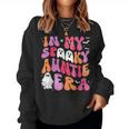 In My Spooky Auntie Era Auntie Halloween Spooky Aunt Women Sweatshirt