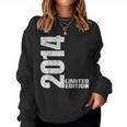 Vintage 2014 Limited Edition Classic 2014 Birthday Women Sweatshirt