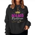 Women's Schlager Girls Schlager Queen 2024 Hit Party Outfit Sweatshirt Frauen