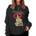 Women'sintage Retro Girl Power Tattoo Rocker Feminist Sweatshirt Frauen