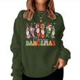 Ballet Dancer Christmas Dance Merry Dancemas Teacher Women Sweatshirt