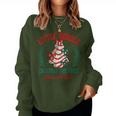 Christmas Tree Cake Social Club Christmas Coquette Kid Women Sweatshirt