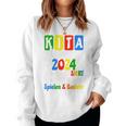 Children's Kita Abgänger 2024 Kita Geschafft 2024 Nursery Graduate 2024 Sweatshirt Frauen