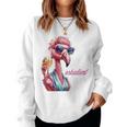 Flamingo Es Escaliert Eh Sweatshirt Frauen