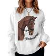 Horse Girl Horse Riding Rider Girls Ladies Women's Sweatshirt Frauen