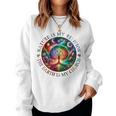 Nature Is My Religion The Earth Is My Church Mandala Tree Women Sweatshirt