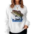 Pêche Poisson Bar Hommes S Et Enfants Pêcheur Sweat-shirt pour femme