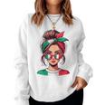 Ragazza Italiana Italian Girl Italia Italy Flag Women's Sweatshirt Frauen