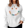 Retro Groovy Cool Aunts Club Auntie Cool Aunt Sweatshirt Frauen