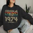 1974Intageintage Birthday Retro Sweatshirt Frauen Geschenke für Sie