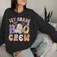 1St Grade Boo Crew First Grade Halloween Costume Teacher Women Sweatshirt Gifts for Her