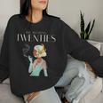 20S Nostalgia For And Generation Idea Sweatshirt Frauen Geschenke für Sie