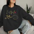 40Th Birthday For I Am 39 Plus 1 Middle Finger Sweatshirt Frauen Geschenke für Sie