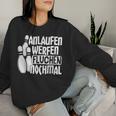 Anlauf Werfen Swearing Nomal Slogan Bowling Sweatshirt Frauen Geschenke für Sie