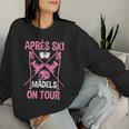 Après Ski Girls On Tour Winter Sport Skier Women's Sweatshirt Frauen Geschenke für Sie