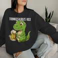 Beer Rex Sweatshirt Frauen Geschenke für Sie