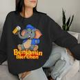 Benjamin Beer Drinker Saufen Beer Sweatshirt Frauen Geschenke für Sie