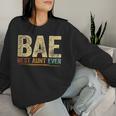 Best Aunt Ever Retro Aunt Auntie Sudadera Mujer Regalos para ella