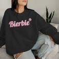 Bierbie Biertrinker Alkohol Bier Saufen Beer Sweatshirt Frauen Geschenke für Sie