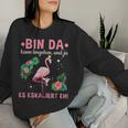 Bin Da Kann Losgehen Girls' Evening Flamingo S Sweatshirt Frauen Geschenke für Sie