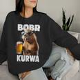 Bob Kurwa X Bierber Kurwa X Delicious Beer Sweatshirt Frauen Geschenke für Sie