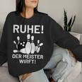 Bowling Bowler Peace Der Meister Wirft Sweatshirt Frauen Geschenke für Sie