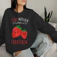 Coole Mädchen Lieben Erdbeeren Sweatshirt Frauen Geschenke für Sie