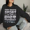 Der Beste Sport Biertransport Beer Sweatshirt Frauen Geschenke für Sie