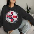Donna Inghilterra Giocatore Ragazzo Bambino Uomo Giovani Donne Inghilterra Con Collo A Women Sweatshirt Regalos para ella