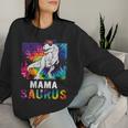 Donna Tie Dye Retro Mama Saurus Per La Festa Della Mammaintage Women Sweatshirt Regalos para ella