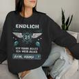 Endlich 21 Ähm Mama 21St Birthday Son Daughter S Sweatshirt Frauen Geschenke für Sie