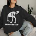 Engelbert Sauf Beer Drinking Beer Drinker Slogan Sweatshirt Frauen Geschenke für Sie