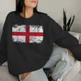 England Flag For And Women Sweatshirt Frauen Geschenke für Sie