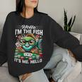 Ensemble De Jeux De Cartes De Casino Et De Poker Sweat-shirt pour femme Cadeaux pour elle