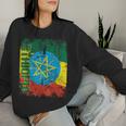 Ethiopia Flag Children Sweatshirt Frauen Geschenke für Sie