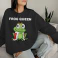 Frog Queen Girls' Frog Women's Frog Sweatshirt Frauen Geschenke für Sie